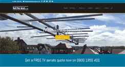 Desktop Screenshot of northwestaerials.co.uk